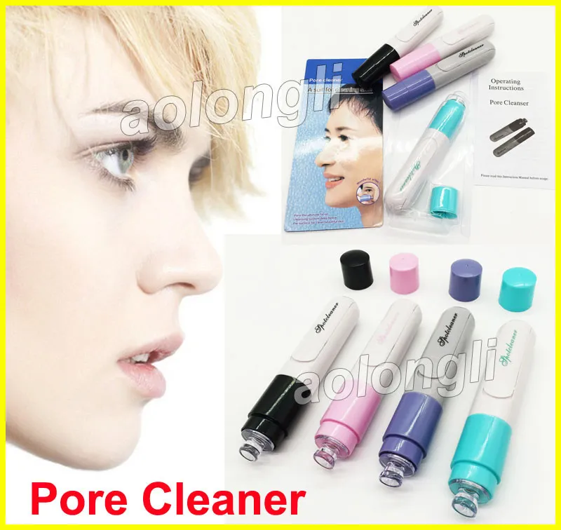 Najlepsze czyszczenie skóry Blackhead Remover Cleaner Nos Cleaner Elektryczny Dirt Suck Up Trądzik Próżniowy Porę Cleanser Narzędzie do pielęgnacji twarzy Dokręcić pory