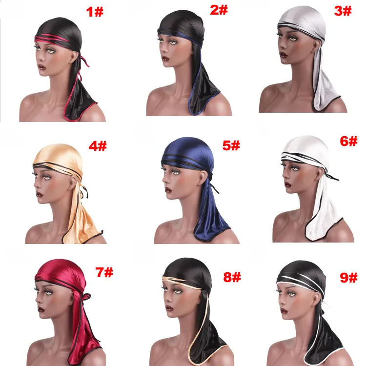 Durag Preta Estilo/proteção Para Cabelo Cap Durag