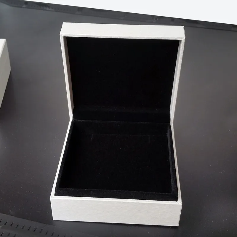 Original White jewelry boxes with Brand Logo for Pandora Charms Bracelet and Necklace High quality retail Gift Box