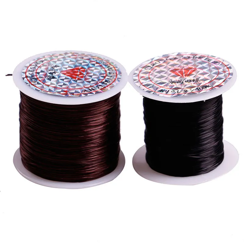 ZF Weaving Thread ELASTIC THREAD For Wig Sewing Crystal Thread 10MRoll