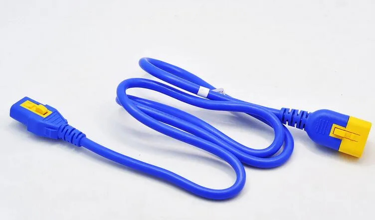 Genuine Server APC Power Cord Power Supply Cable Line Blue C13 C14 Schneider Electric AP8704SX590 LOCK CORD KIT S 1.2m 0.6m IEC 320 AP8000