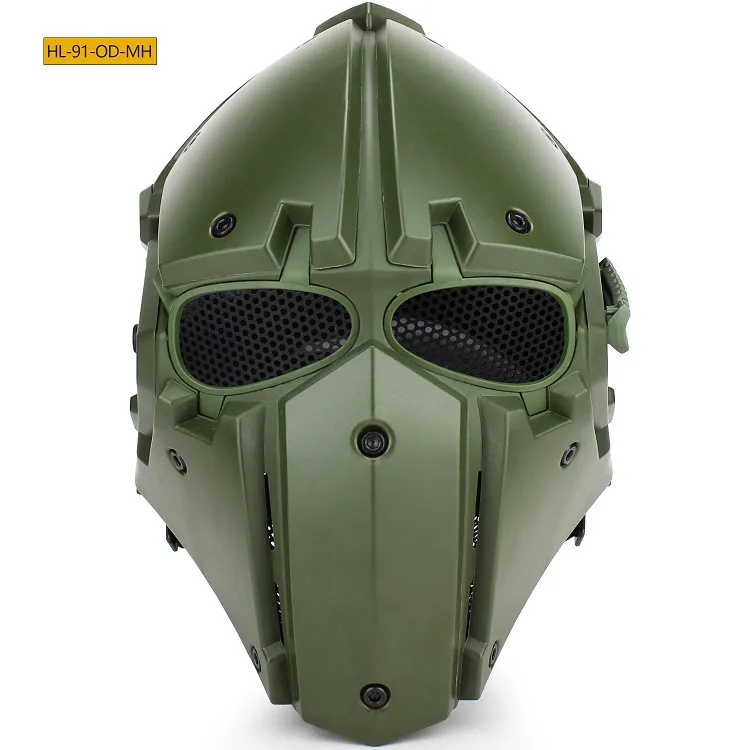 Tactical OBSIDIAN GREEN GOBL TERMINATOR Helmet Mask goggle for Hunting Paintball CS tactical gear Airsoft helmet1542824