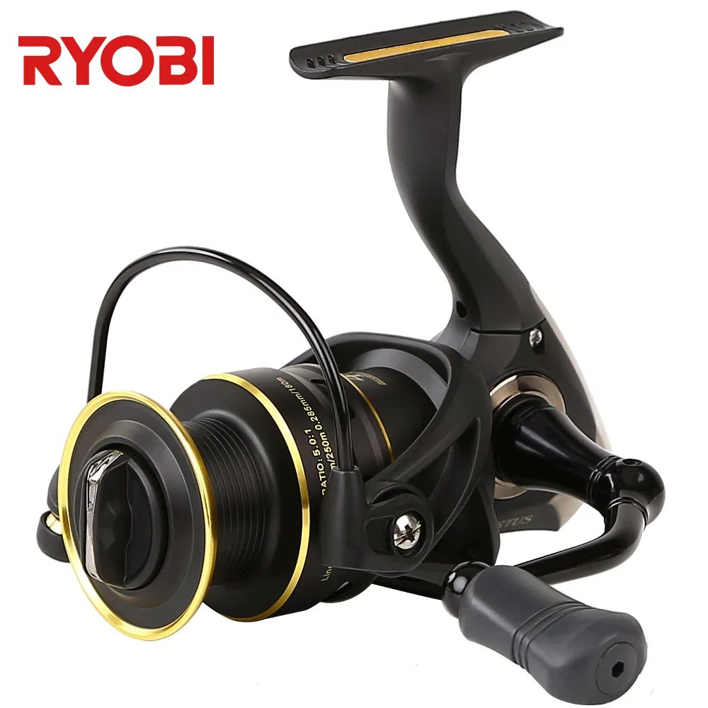 RYOBI Virtus 1000 2000 3000 4000 5000 6000 100 Original Wheel Ultralight  Aluminum Spool 75KG Saltwater Fishing Spinning Reel Y188762195 From Qpro,  $40.87