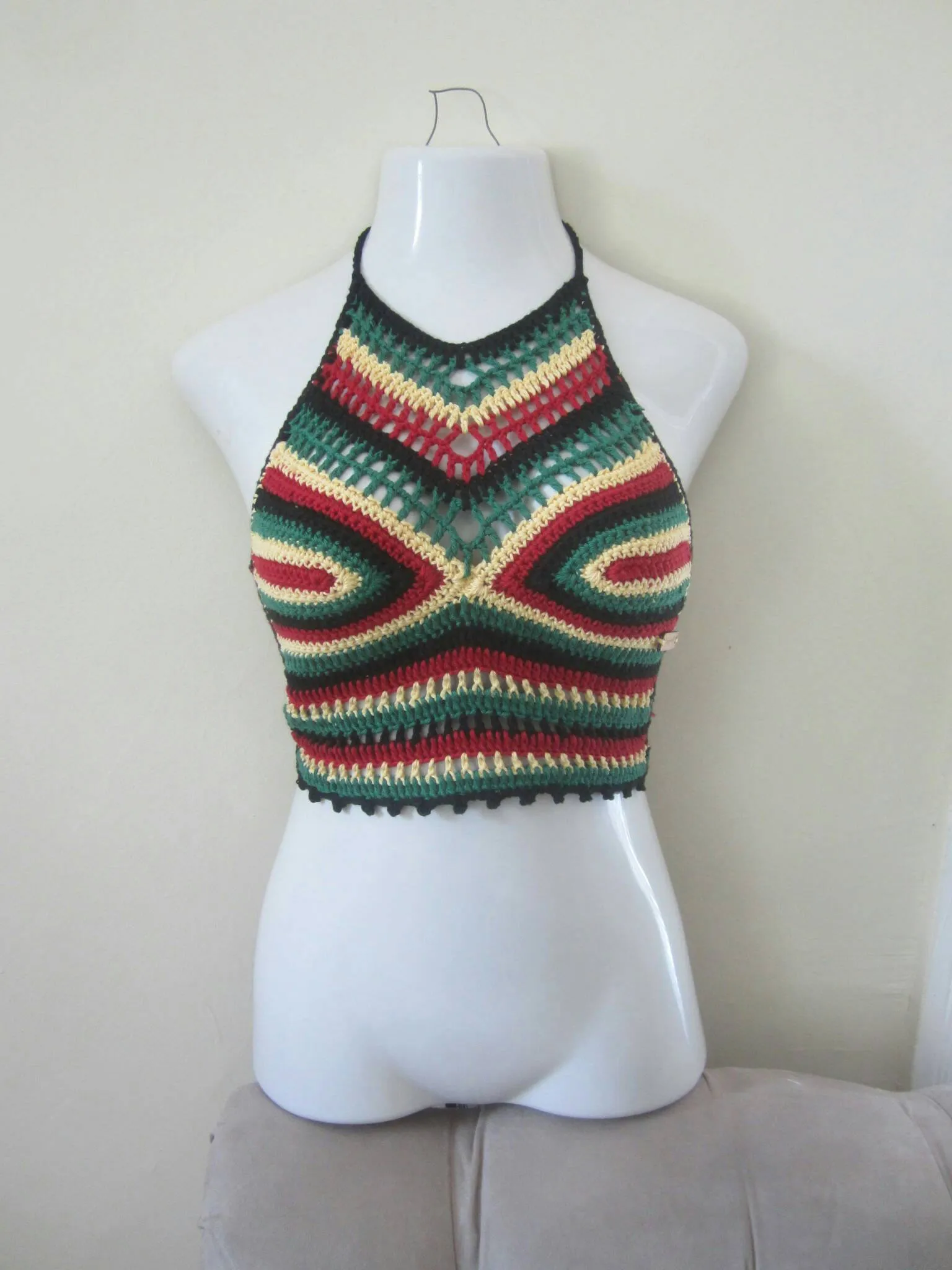 Buy rasta crochet top Online Sale