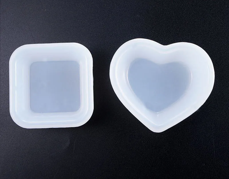 Silicone Mold For Handmade Jewelry Resin And Mini Beads Heart