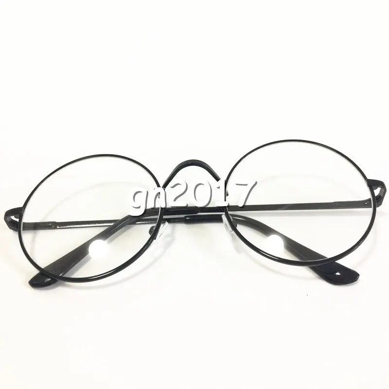 Fashion Women & Men Retro Glasses Round Frame Eyeglasses Radiation Protective Goggles Spectacles Couple Eyewear