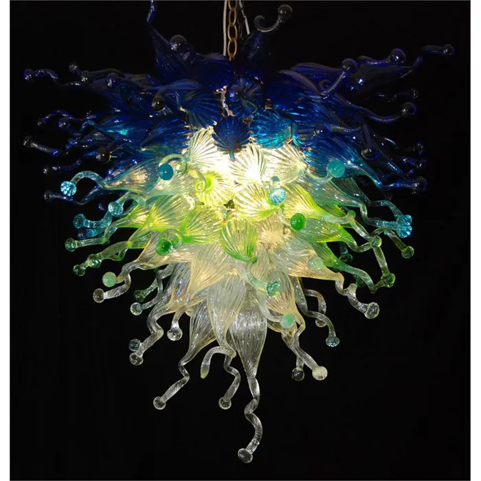 Murano Glass Bubble Chandelier Lamp Hand Blown Modern Ceiling Light as Wedding Decoration