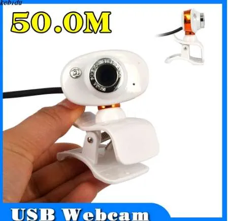 Kebidu Web Caméra Caméra HD Webcam USB 2.0 50.0m avec micro pour ordinateur portable PC