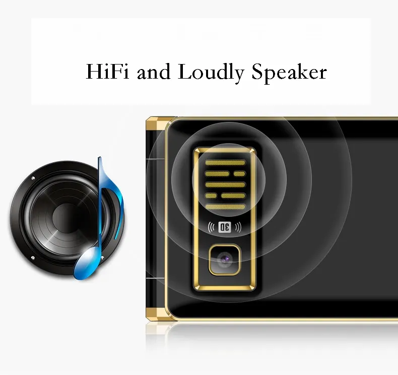 Luxury Flip 3.0 inch Double touch Screen Cell Phones Dual SIM Card MP3 MP4 FM vibrate senior mobile phone for old people