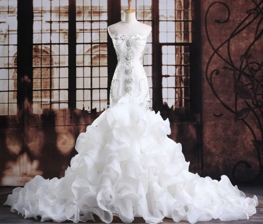 Luxurious Crystals Mermaid Toni Gonzaga Wedding Gown Expensive