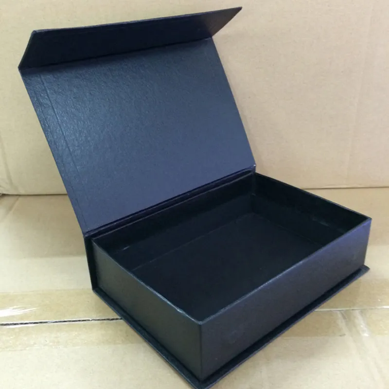 100PCS No Logo Evaginable Paper Packaging with gift box gift packaging box Rectangular gift box Size 145x90x52MM