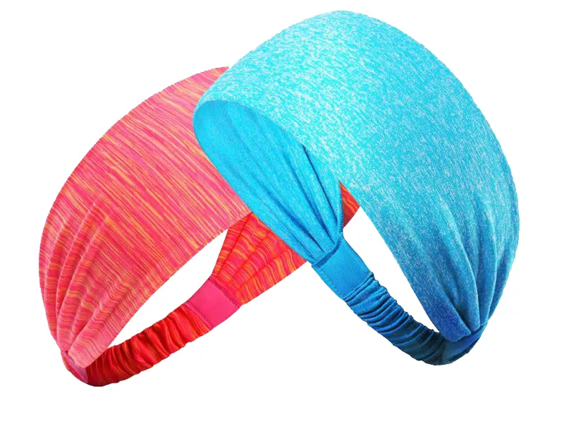 Fasce capelli yoga all'ingrosso fascia yoga sport da corsa Fascia capelli ad alta elasticità ad asciugatura rapida Fascia elasticizzata Accessorio copricapo