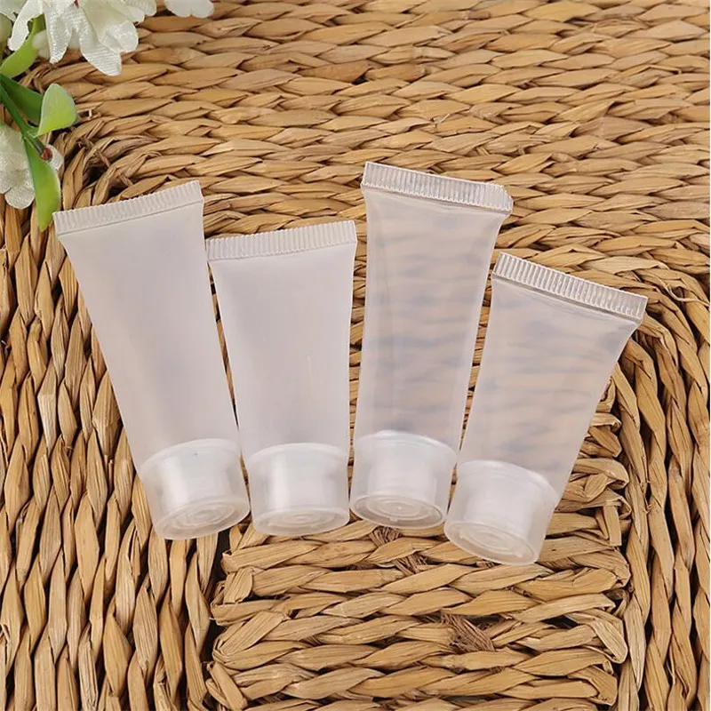 5ml 10ml Miękkie Miękkie Refillable Plastic Lotion Squeeze Cosmetic Packaging Cream Creck Dids Bottle Protable Contener 0109