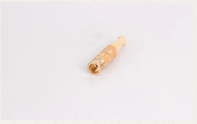 Boxwood trumpet Carving Dragon filter mouth, rosewood mouthpiece removable water washing cigarette filter disposable filter
