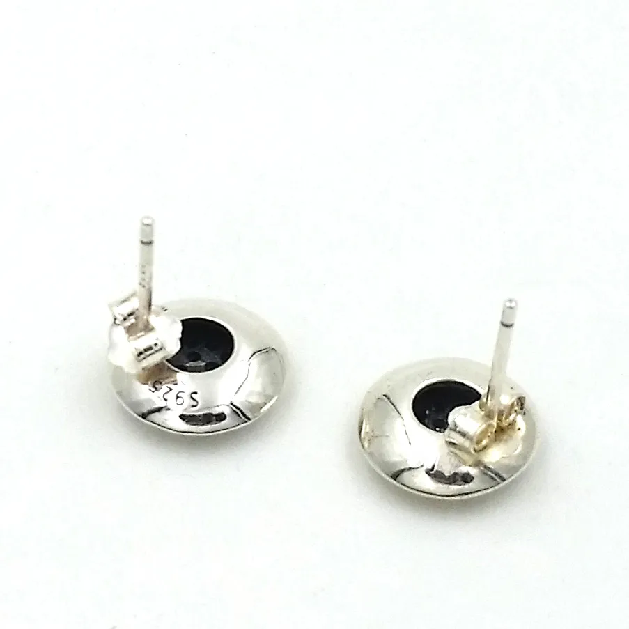 Authentic 925 Sterling Silver Crystal Pandora Silver Stud