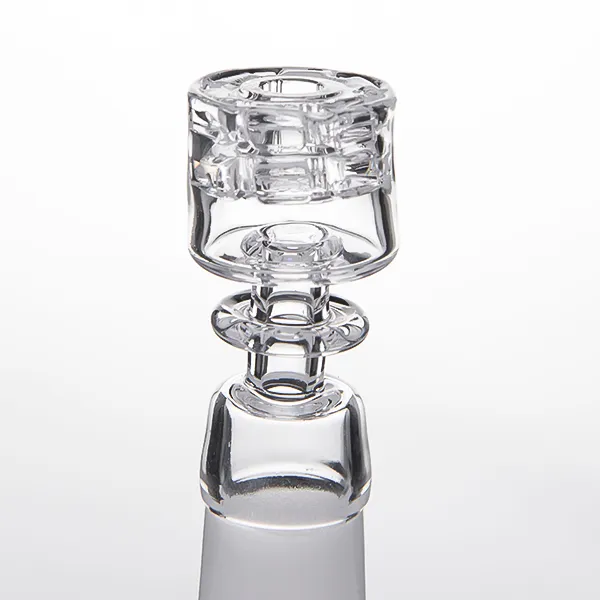 Accessoires pour fumeurs Clou sans dôme en quartz avec nœud en diamant avec joint mâle / femelle de 10/14 / 19 mm Setsmoking Bong Dab Rig SKGA500-Q-C SKGA409-Q-A