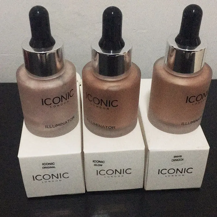 In magazzino!!! ICONIC LONDON ILLUMINATOR liquid highlight i glow shine originale Moon Beam 24K Gold lrie Rose dropshipping