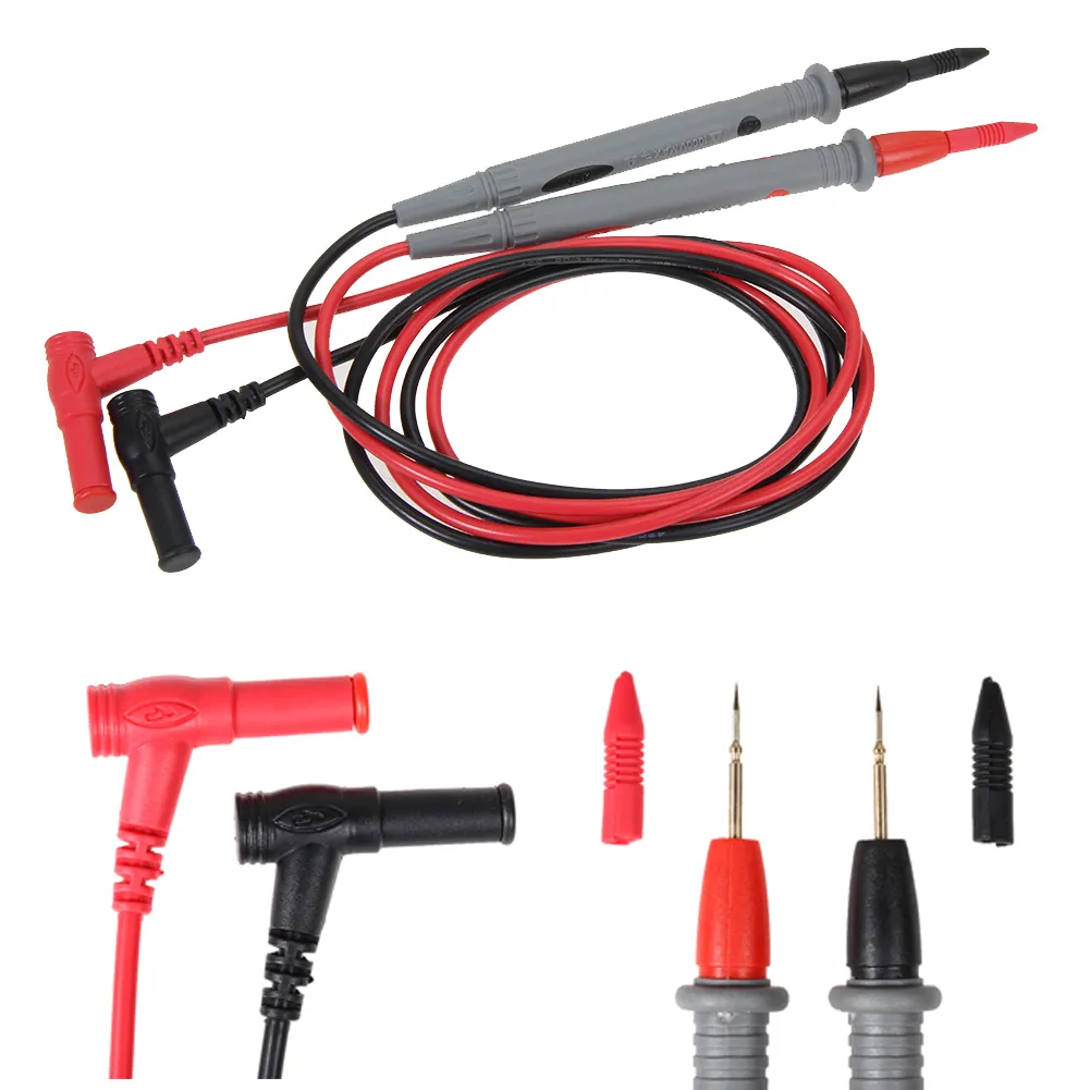 Paire de sondes de testeur Électronique Multimètre Leads Portable kit pour  multimètre numérique fils de test Porbes Pen fil