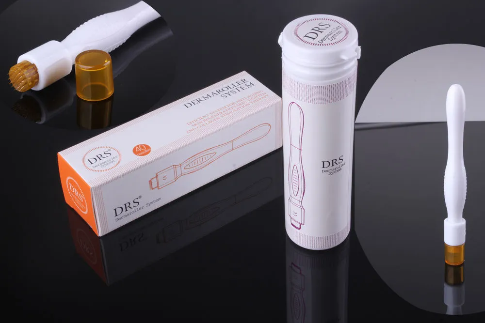 Портативные DRS 40 PINS Dermaroller System System Microneedle Derma Roller Dermastamp Удаление морщин. 5922954