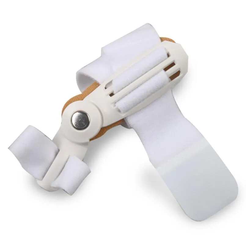 Alluce valgo bianco big bone toe borsite splint correttore del piede trattamento big bone bretelle strumento lx2251