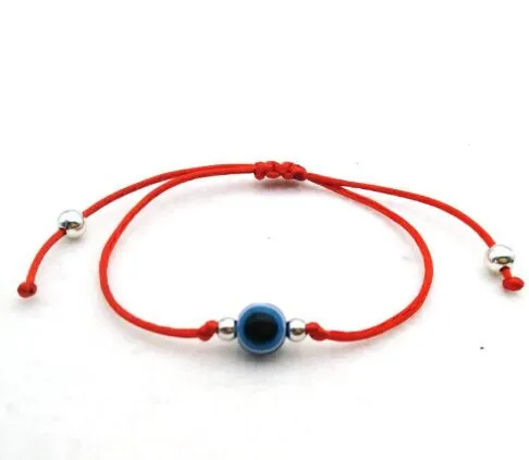 Lucky Hamsa String Evil Eye Lucky Red Cord Adjustable Bracelet DIY Jewelry