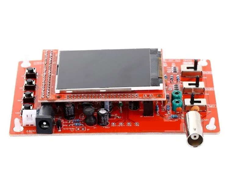 DSO138 Kit de bricolage d'oscilloscope numérique Pièces de bricolage pour la fabrication d'oscilloscope Outil de diagnostic électronique Ensemble d'osciloscopio d'apprentissage 1Msps