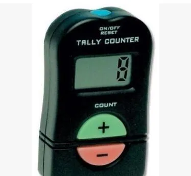 Hot Sell Hand Held Electronic Digital Tally Counter Clicker Security Sports Gym School Add / Subtract Modell med hög kvalitet