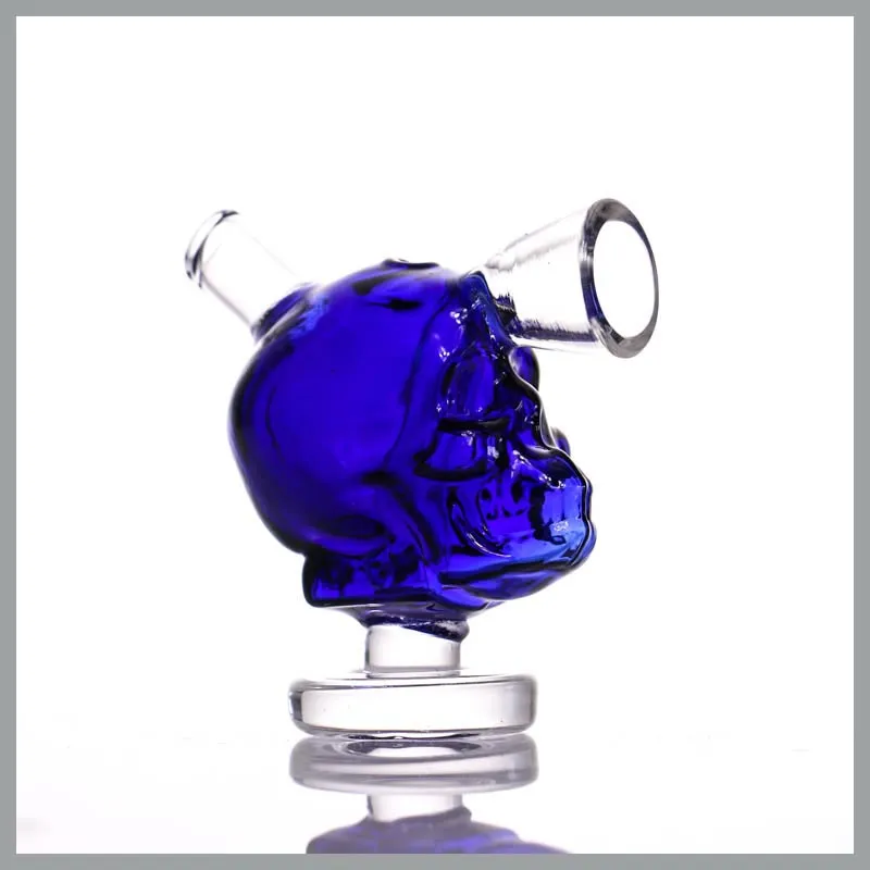 Narghilè Nuovo Mini Bong in vetro speciale design Skull dab rig tubi dell'acqua di alta qualità piccolo gorgogliatore