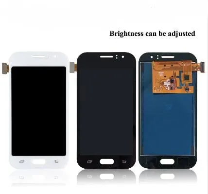 För Samsung Galaxy J1 ACE J110 SM-J110F J110H J110fm LCD-skärm Pekskärm Digitizer Assembly kan justeras skärmens ljusstyrka