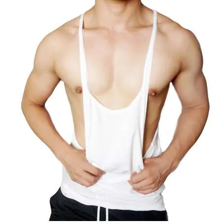 Bunbell Angelov Gyms Fitness Men Tank Top Singlet Bodybuilding Stringers Sleeveless Clothes Vest Muscle Shirt Clothing