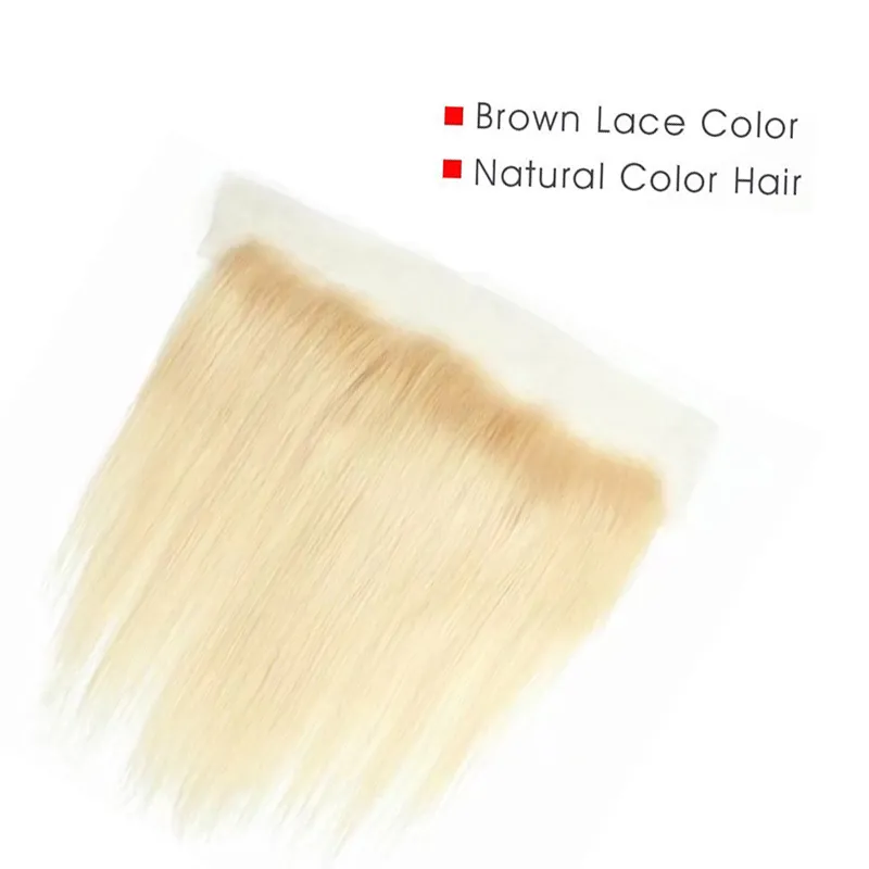 Rubyonly Herren Toupet Blond Farbe 613 – Remy Echthaar-Perücke, 10x8 Zoll, Haut PU