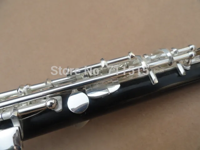 Nuovo arrivo oves Studenti dedicato a tubo bakelite in argento placcato Piccolo c tono marchio strumento musicale con custodia