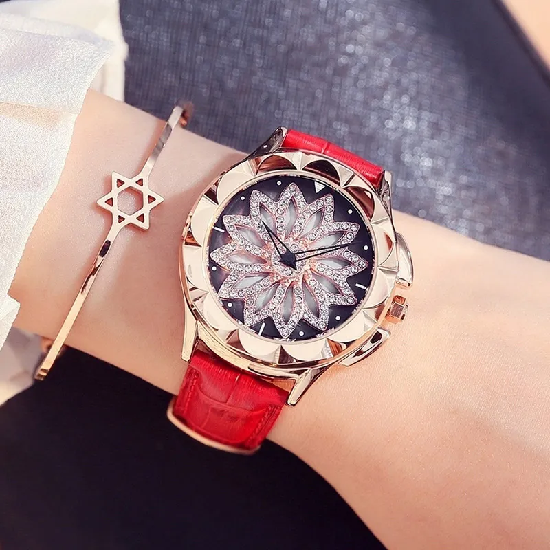 Women Watches ladies Fashion Rhinestone Diamond Dress Watch High Quality  Luxury Wristwatch Rotate the dial sale Girl good gift from Dhgate  Wristwatches - price 20.73