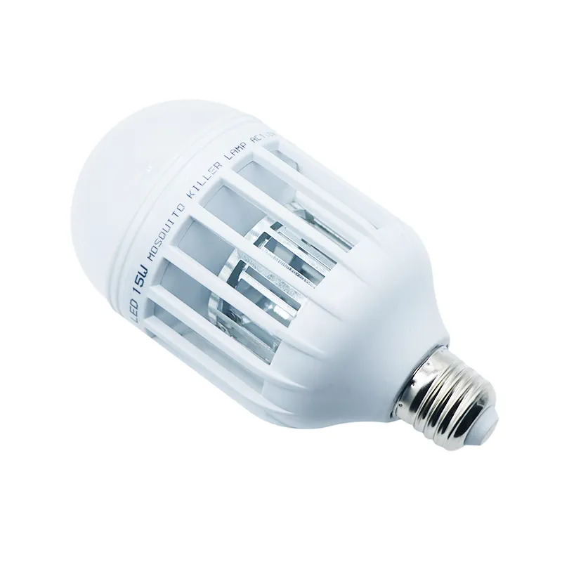 Best2011 Dual Use LED luce notturna Bug Zapper Bulb Zanzara repellente Killer 15 W Vite Base di agnello gli Stati Uniti 110 V / UE 220 V