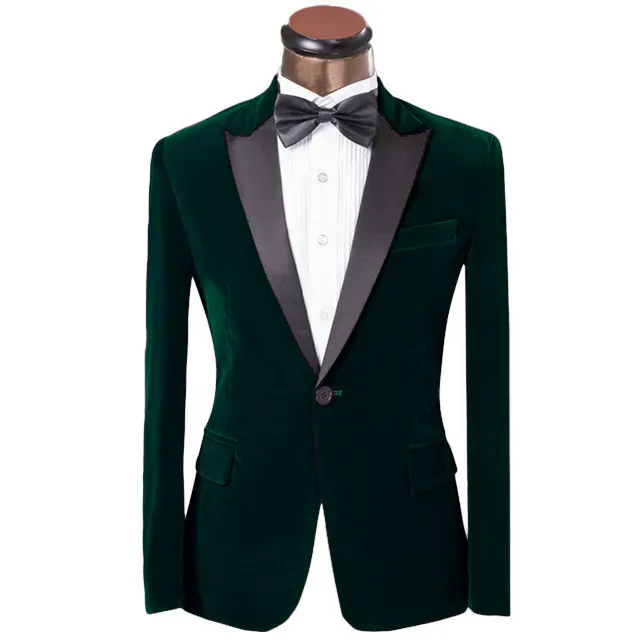 Emerald green dinner jacket sale