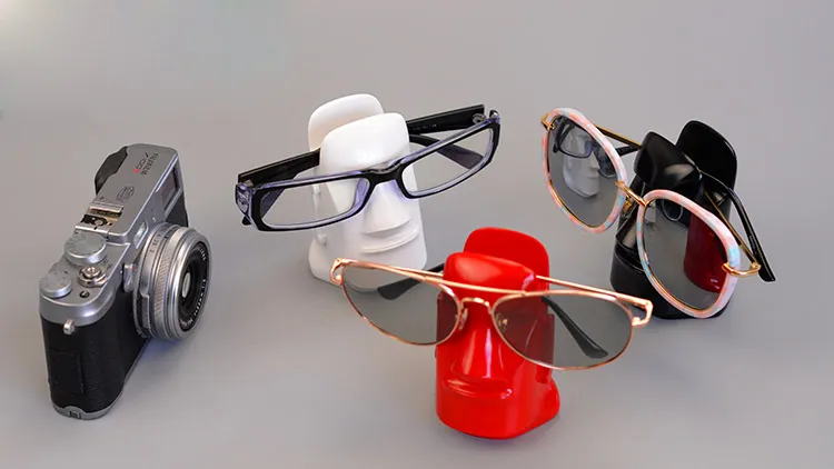 Gratis frakt!! Ny ankomst Solglasögon Mannequin Glasses Rack på displayen för solglasögon
