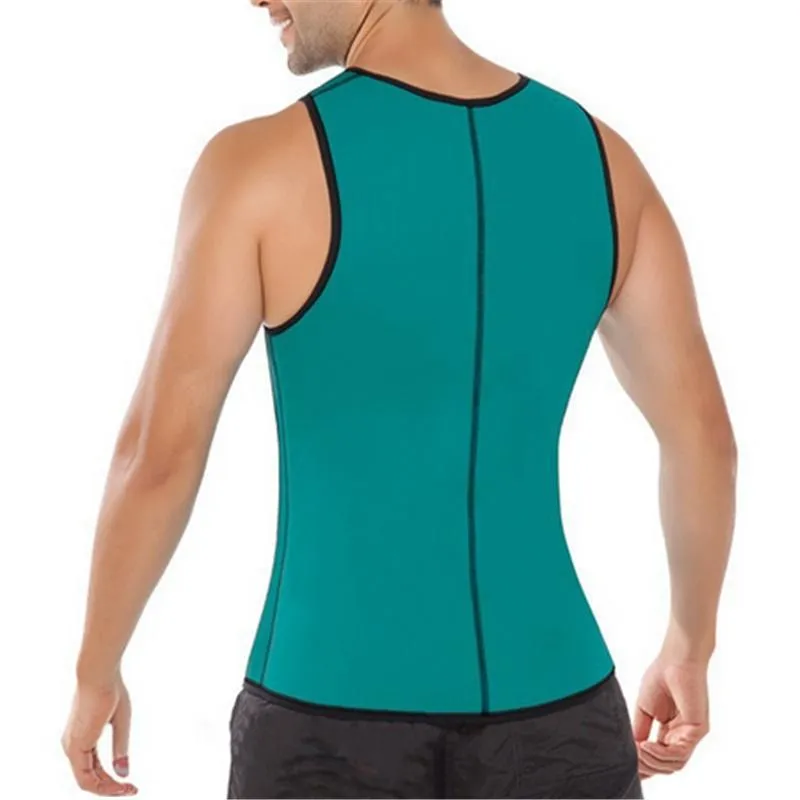 Cintura dimagrante Pancia Uomo Gilet dimagrante Body Shaper Uomo Neoprene Addome Thermo Tummy Shaperwear Vita Sudore Corsetto Perdita di peso ss001