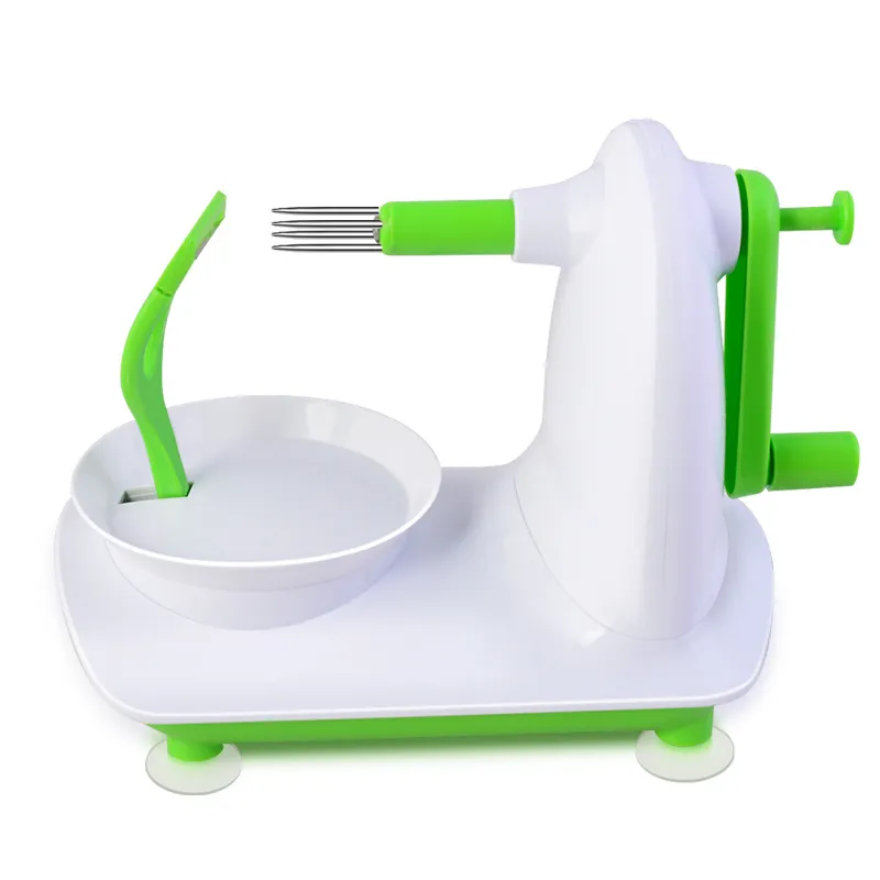 New Design Apple Fruit Peeler Cutter Machine +Stainless Steel Shredders Slicer Cut The Apple Device ,Kitchen Tool .