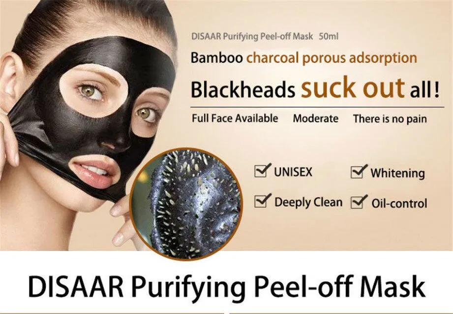 Best Shills Black Purifying peel-off Mask deep cleansing Natural science all kin types blackheads remover FAST shipping 50 ML