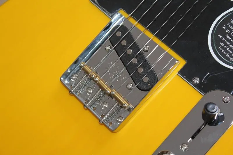 Factory Custom di alta qualità Custom 52 Giallo TL Electric Guitar American Standard Guitar in stock 10271456169