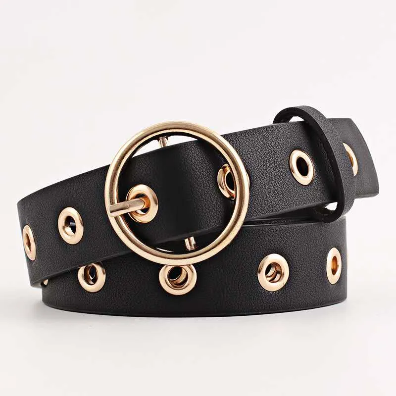 Save Big on Bulk Metallic Belts For Women Designer Ladies Belts Women's  Leather Belt With Shiny Metal Buckle For Jeans, Pants Dresses Fashionable 