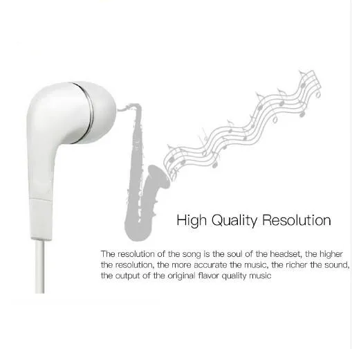 Brand new fone de ouvido com fio para samsung ehs64 3.5mm in-ear fone de ouvido para samsung s3 s4 s5 s6 s6 controle com fio de graves profundos com microfone frete grátis