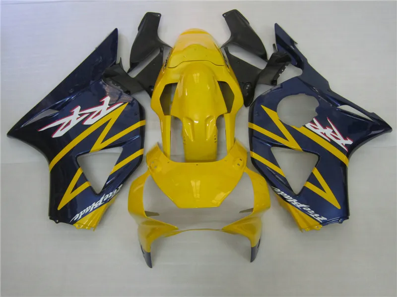 7 Gifts Fairings Set dla Honda CBR900RR 2002 2003 CBR954 Blue Yellow Fairing Kit 02 03 CBR954RR CBR 954RR QR58