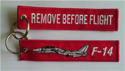 Remove Before Flight F 14 Tomcat Top Gun Keychain From SG