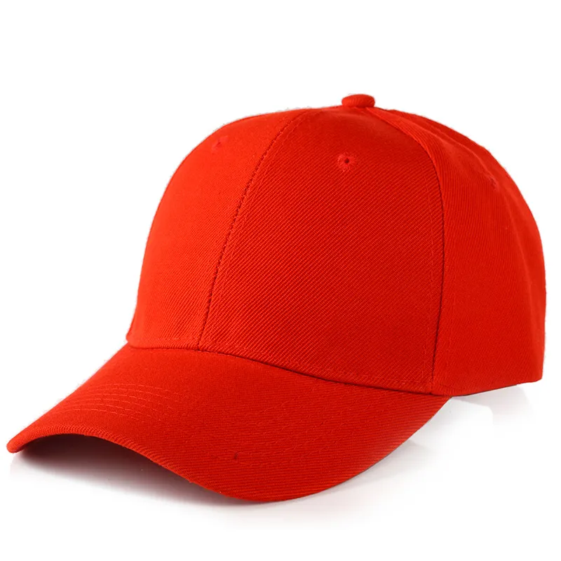 Yüksek kaliteli sade özel beyzbol kapakları yetişkin erkekler için ayarlanabilir pamuk snapback kadınlar kavisli spor şapkaları boş katı golf güneşi vis2181074