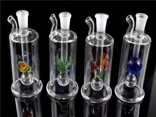 Une variété de mini bouteille d'eau en verre, Bangs en verre en gros Oil Pipes Rigs Fumer