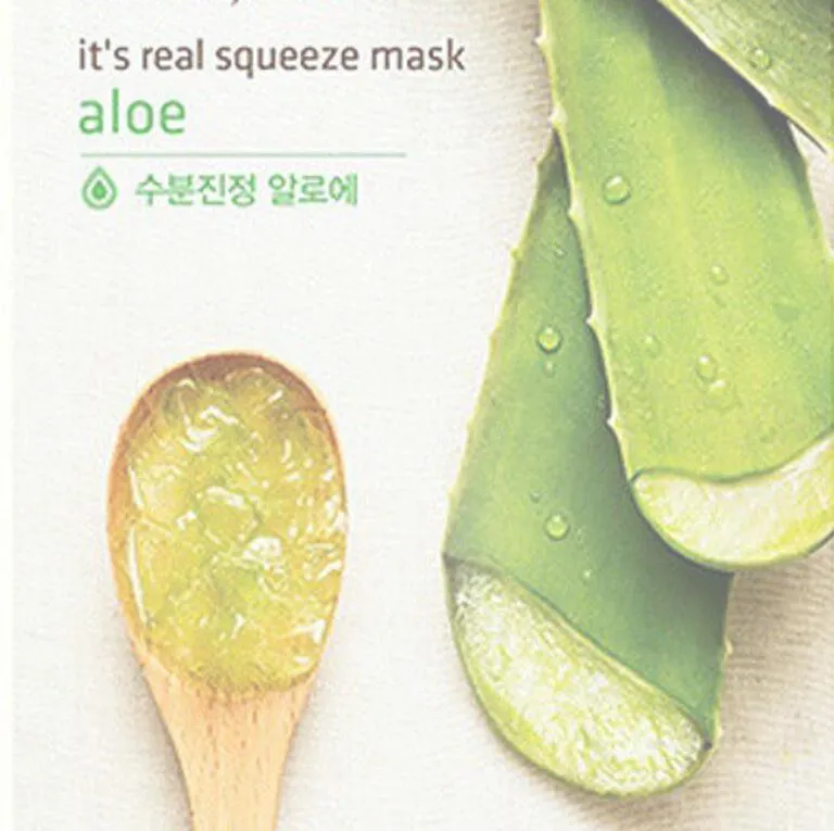 Original Korea It's Real INNISFREE Squeeze Mask Maschera il viso Sbiancamento Idratante Maschera il viso antirughe 15 Stili Casuali