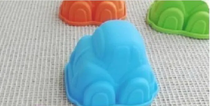 stampi muffin stampi dolci in silicone a forma di piccola auto all'ingrosso baby shower