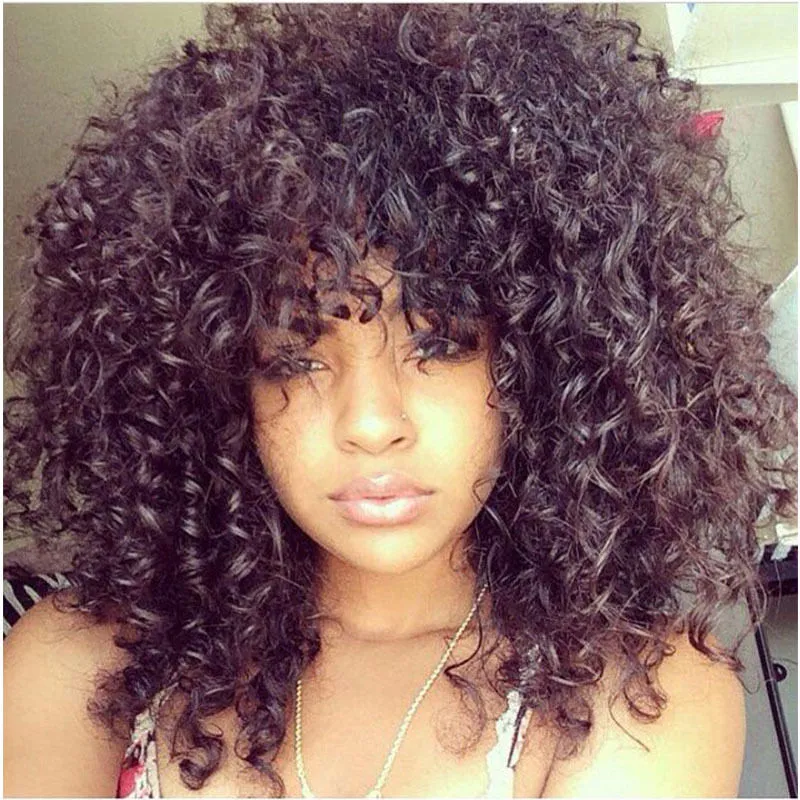 Medium Length Afro Curly Black Womens Cosplay Wigs Synthetic Heat Resistant Multicolor Cosplay Hair Wigs From Hairbeautywomen 45.77 DHgate.Com