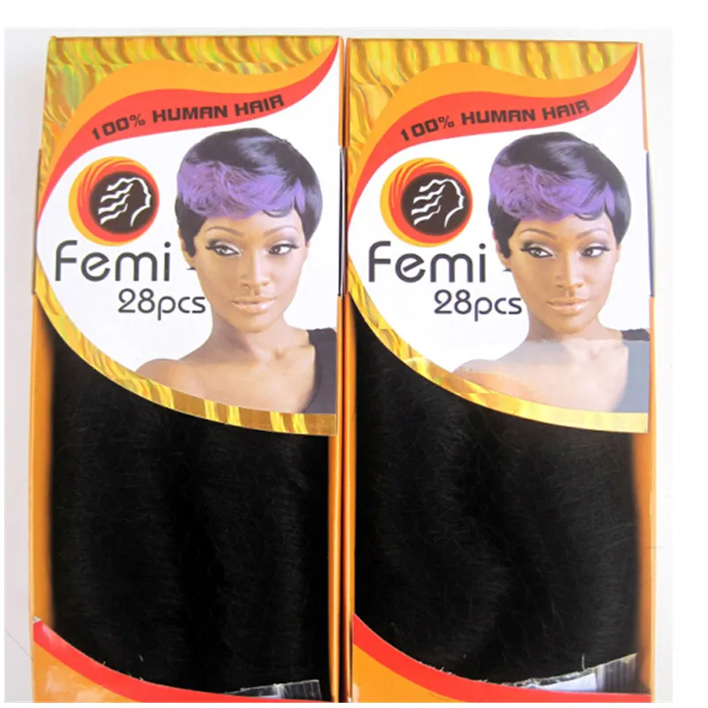 20148 fasci di moda con chiusura 3,4,5 pollici fasci di capelli umani Remy vergini brasiliani cuticola capelli allineati Remi Femi 28 pezzi fasci biondi